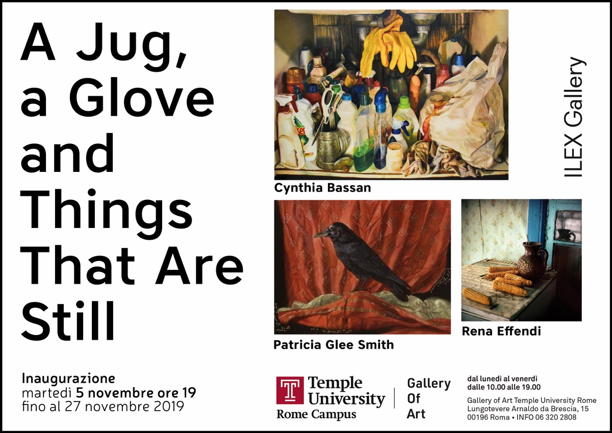 A Jug, A Glove and Things That Are Still